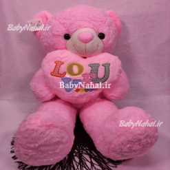 535-8 عروسك خرس قلب ب دست 80 سانتي كد 14929