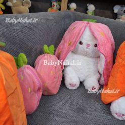 52_531 عروسک خرگوش زيپي 30 سانتي كد 14962