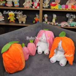 52_531 عروسک خرگوش زيپي 30 سانتي كد 14962