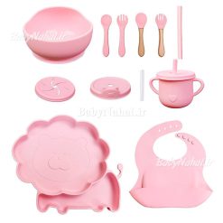 ست سيليكوني 10 تيكه طرح شير كد 15229