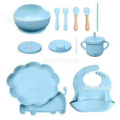 ست سيليكوني 10 تيكه طرح شير كد 15229