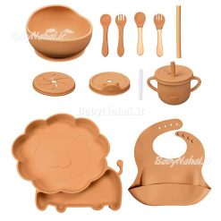 ست سيليكوني 10 تيكه طرح شير كد 15229