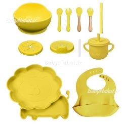 ست سيليكوني 10 تيكه طرح شير كد 15229