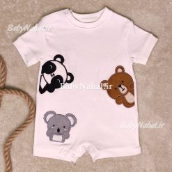 268 رامپر گلدوزي سه خرس (BN) كد 15252