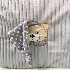 سبد لباس كبريتي مخمل (NL) كد 15268