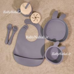 ست سيليكوني 8 تيكه طرح خرگوش كد 15292