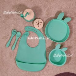 ست سيليكوني 8 تيكه طرح خرگوش كد 15292