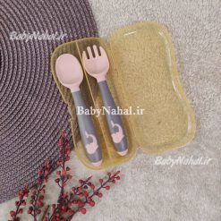 قاشق و چنگال انعطاف پذير خارجي كد 15285