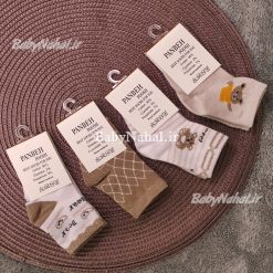 جوراب نوزادي خرس تدي ( AP) كد 5667