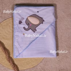 پتو كلاهدار مخمل گلدوزي كد 11964