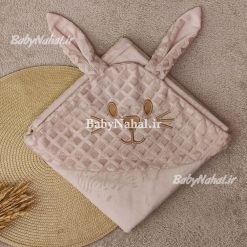 پتو پوليش گلدوزي لوزي خرگوش كد 13623