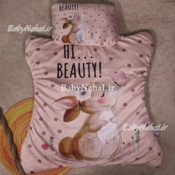 تشک و بالش دو تيكه مخمل كد 14623