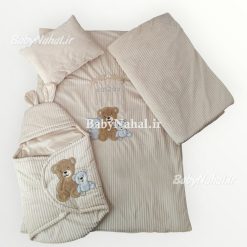 سرويس خواب مخمل دو خرس كد 15325