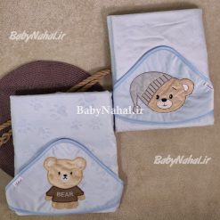 پتو مخمل ردپا گلدوزي حيوانات كد 15333