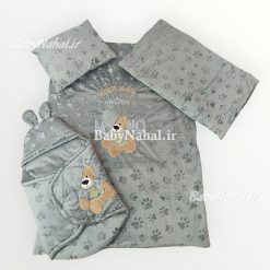 سرويس خواب مخمل خرس كلاهدار كد 1955