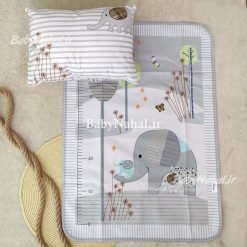 زير انداز و بالش مخمل چاپي كد 6346