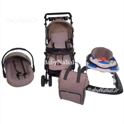 ست 4 تيكه كالسكه ( Color land (AR) كد 8544