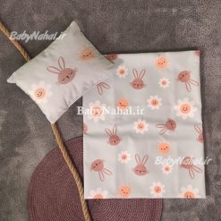 زير انداز مخمل بالشدار چاپي كد 13962