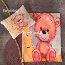 زير انداز مخمل بالشدار چاپي كد 13962