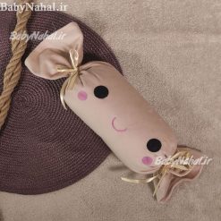 بالش مخمل گلدوزي شكلاتي (NL) كد 15344