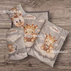 603 سرويس خواب مخمل زرافه baby كد 15357