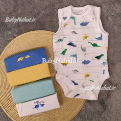 32 بادي زير دكمه پنبه 0-36 مادركر كد 15365