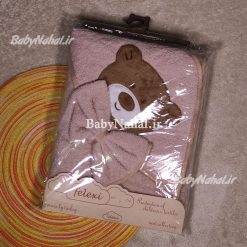 حوله دو تيكه گلدوزي سايز 90 كد 15371