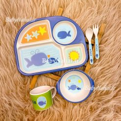 ظرف غذا بامبو 5 تيكه خارجي كد 15392