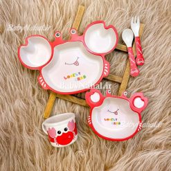 ظرف غذا بامبو 5 تيكه خارجي كد 15392