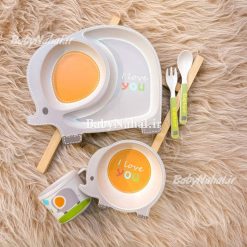 ظرف غذا بامبو 5 تيكه خارجي كد 15392