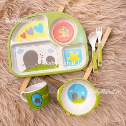 ظرف غذا بامبو 5 تيكه خارجي كد 15392