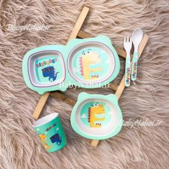 ظرف غذا بامبو 5 تيكه خارجي كد 15392