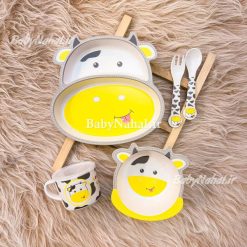 ظرف غذا بامبو 5 تيكه خارجي كد 15392