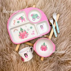 ظرف غذا بامبو 5 تيكه خارجي كد 15392