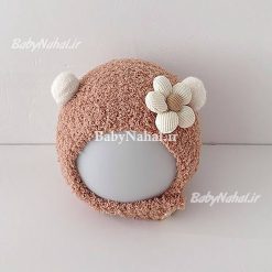 1 كلاه حوله اي دو پوم گل دار خارجي كد 15402