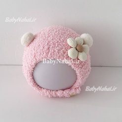 1 كلاه حوله اي دو پوم گل دار خارجي كد 15402