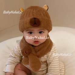 12 شال و كلاه حوله اي خرس خارجي كد 15403
