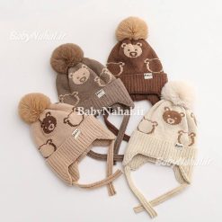 3 كلاه تک پوم دار Kokuji خارجي كد 15417