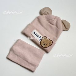 12 شال و كلاه گردني lucky خارجي كد 15426