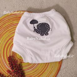 شورت اموزشي دوعددي سه لايه طرحدار كد 15427