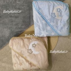 پتو مخمل پوليشي گلدوزي ستاره كد 15439