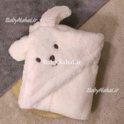 پتو مخمل پوليشي گلدوزي خرگوش كد 15440