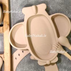 ست ظروف سيليكوني 10 تيكه مدل هواپيما خارجي كد 15452