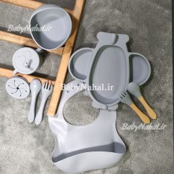 ست ظروف سيليكوني 10 تيكه مدل هواپيما خارجي كد 15452