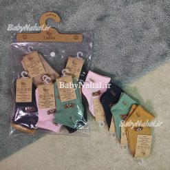 9 جوراب پنبه خرس پنجه كادينا (AD) كد 15472