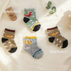 12 جوراب پنبه فانتزي كادينا (AD) كد 15474