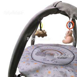 تشک بازي مخمل كاور دار طرح حيوانات كد 3712