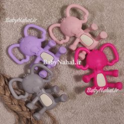 دندانگير سيليكوني طرح فيل خارجي كد 7392