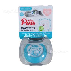 پستانک ارتودنسي 6 تا 18 طرح زنبور pino كد 15520