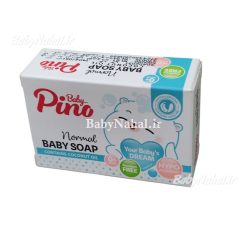 صابون نوزاد و كودك 75 گرمي حاوي روغن نارگيل pino كد 15523
